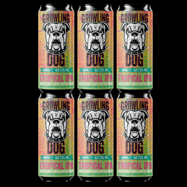 Growling Dog Tropical Ipa Cans