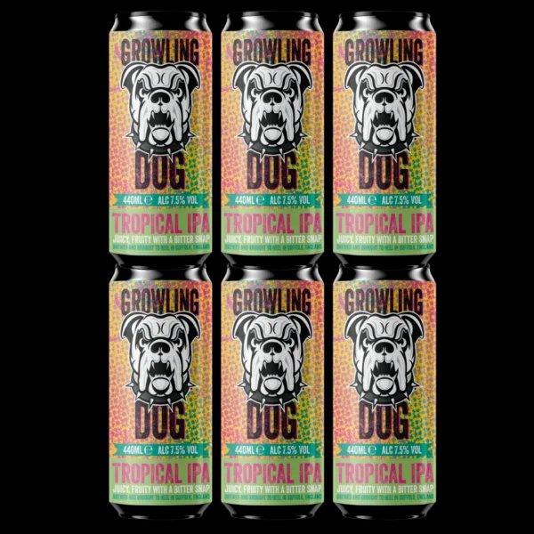 Growling Dog Tropical Ipa Cans