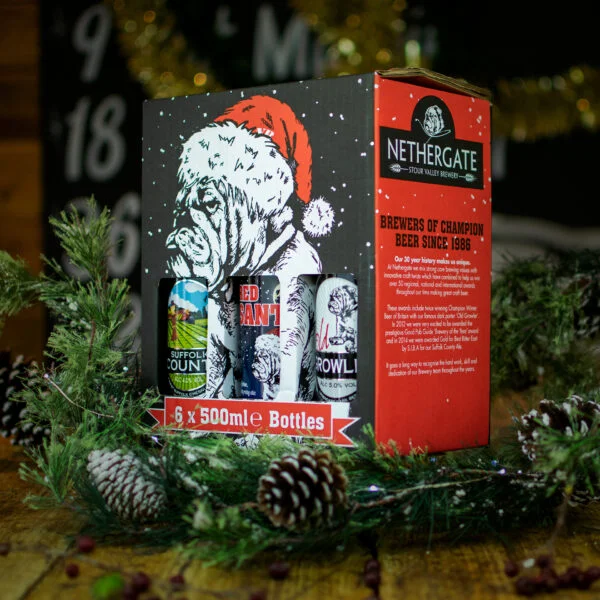 Christmas Mixed 6 Gift Beer Box - Nethergate Brewery