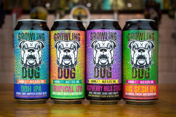 Craft Your Own Growling Dog X12 Case - Nethergate Brewery