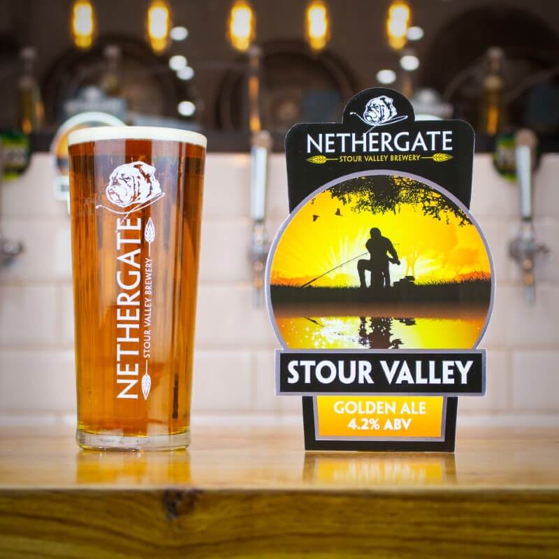 Nethergate Stour Valley Gold Fresh Beer