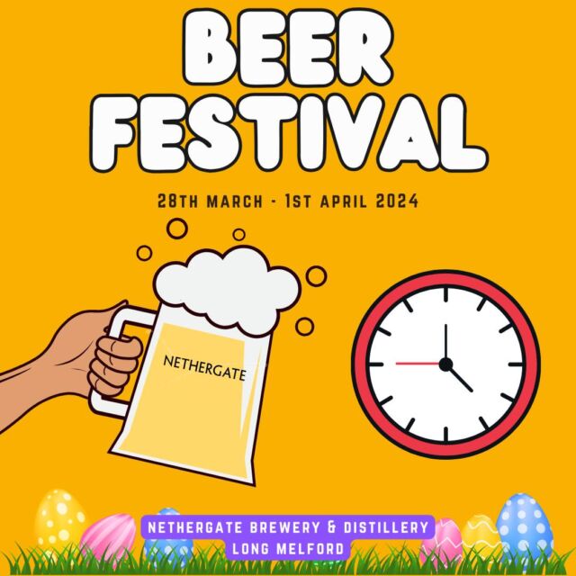 🐰⏱ Easter Beer Festival Opening Times ⏱🐰
The Doors On Our Beer Tent Swing Open From Thursday At Midday. Take A Look And Find Out What'S On And When This Weekend From Our Home In Long Melford, Suffolk! 😁
Hope To See You All There!

#Easterbeerfestival #Easterfestival #Beerfestival #Suffolk #Sudbury #Whatson #Food #Local #Music